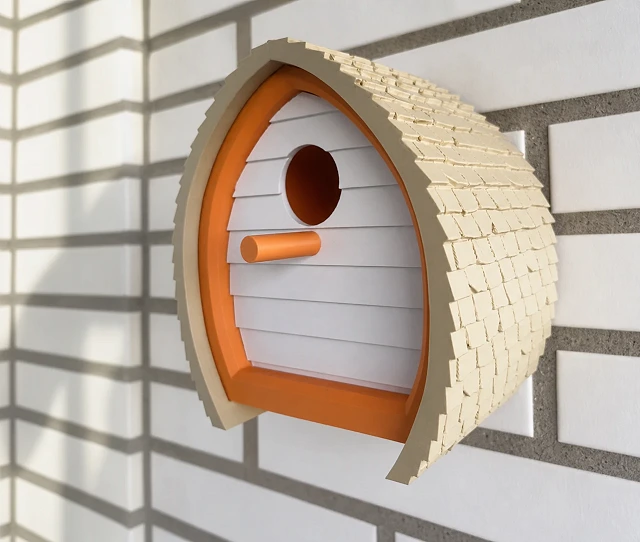 Casita para pájaros