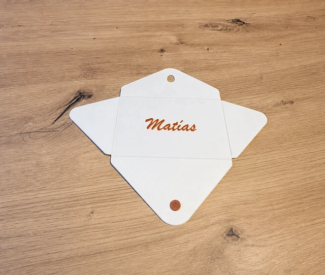 Sobre personalizado para invitación