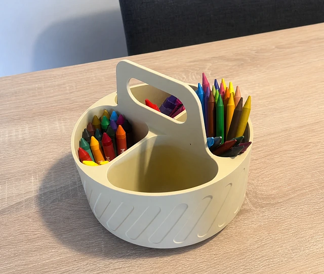 Organizador giratorio para pinturas