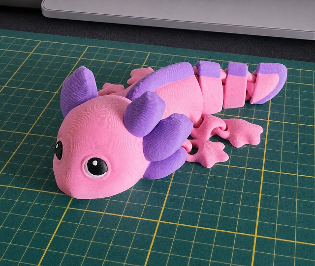 Ajolote para tarta y juego