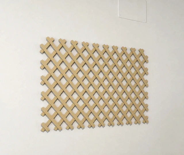 Panel modular para la entrada